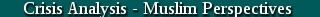 The Best Analysis from the World Crisis Web